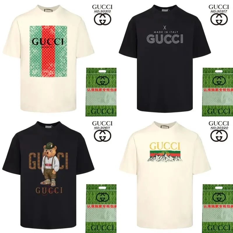 Gucci T-Shirts Collection Made in Italy Fashion Design