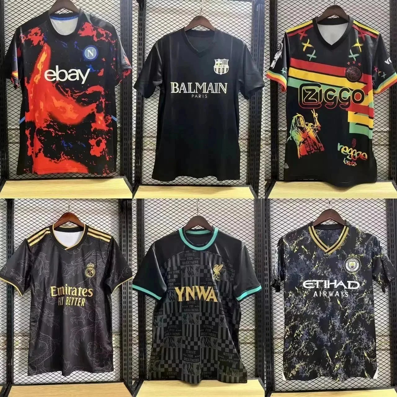 Limited Edition Football Jersey Collection from Top Clubs